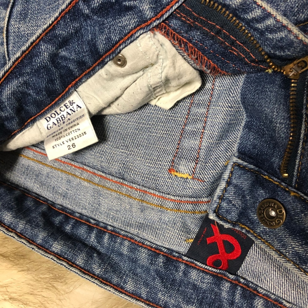 D&G Dolce & Gabbana Bootcut Jeans size26 - Picture 2 of 4